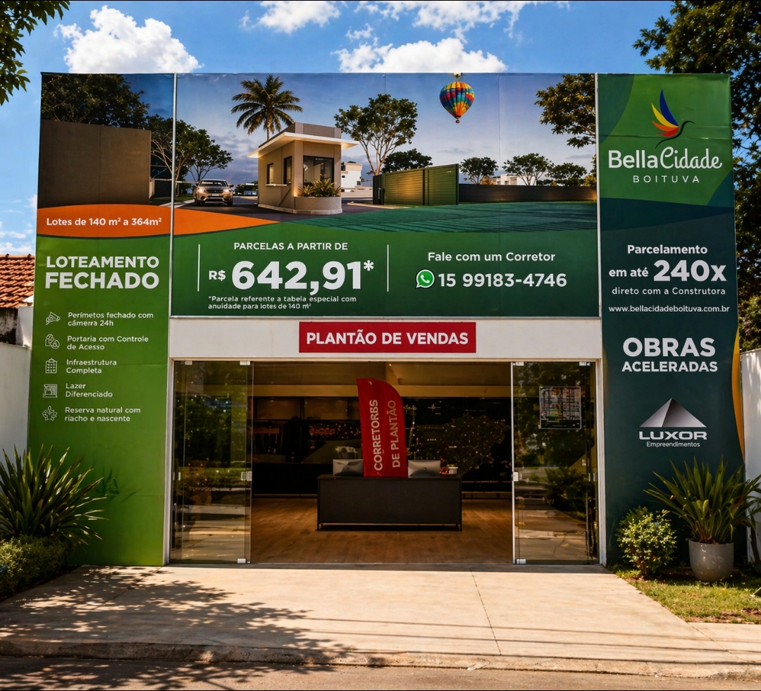 Fachada Lona
